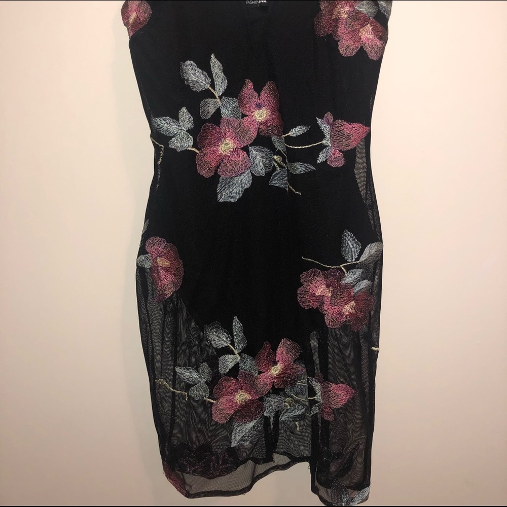 Fashion nova black dress